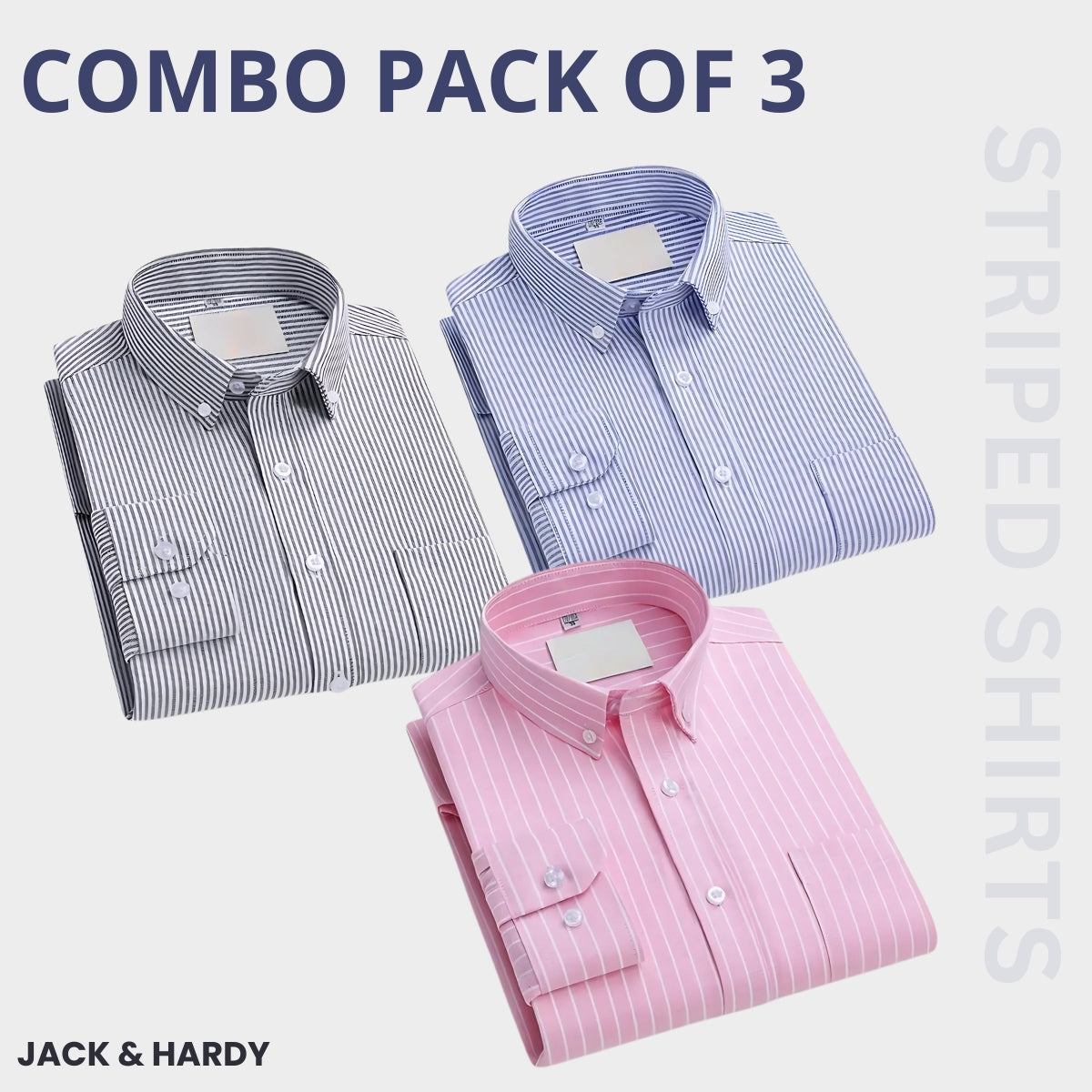 HI FI FNK】Park Striped Half Shirt