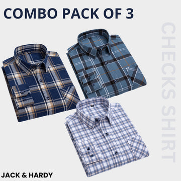 Premium Imported 100% High Quality Check Shirt | Full/Half Sleeve | With Pocket | (FS-150)