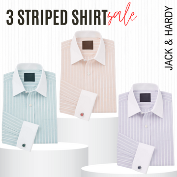 Classic Striped Shirt – Imported, 100% High Quality, Full/Half Sleeve with Pocket|SS-04