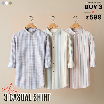 Stylish Branded Casual Shirts with Full Sleeves | CS-07